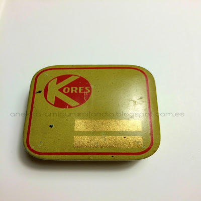 Korex caja metálica vintage