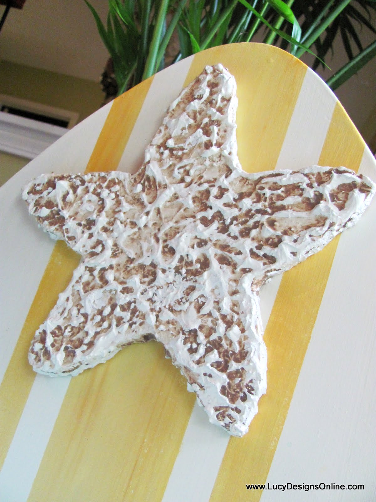 Beach Dog Bed, Beach Style Cabana Design with Skimboard Headboard, Seaside, Beach House Decor