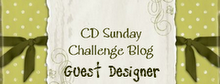 Guest Designer for CD Sunday