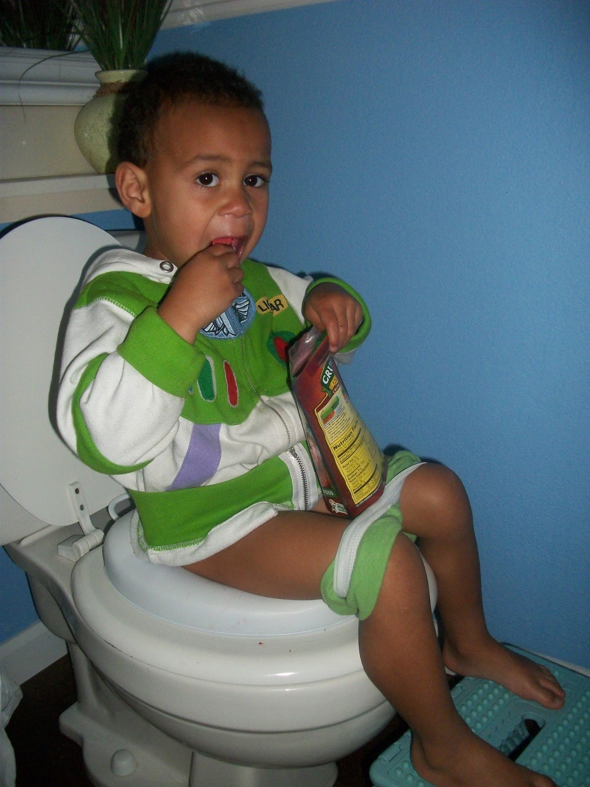 What a Ride! Adventures in Potty Training, Day 1
