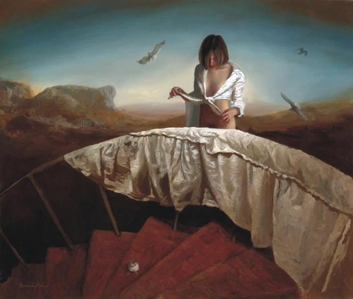 Ricardo Fernandez Ortega 1971 | Mexican surrealist painter