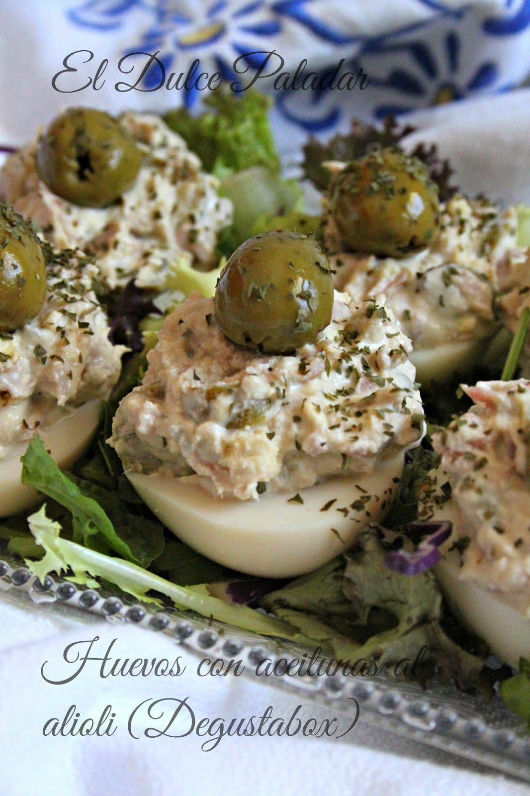 Huevos Con Aceitunas Al Alioli (degustabox)
