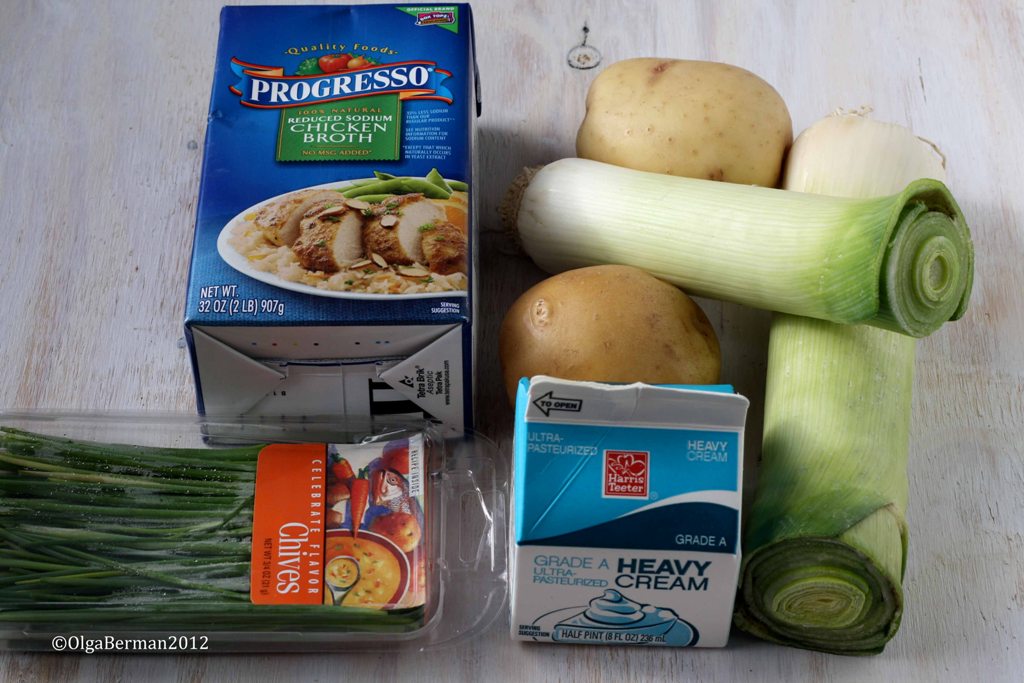 Mango & Tomato Julia Child's Vichyssoise Recipe Cold Leek & Potato Soup. JC100