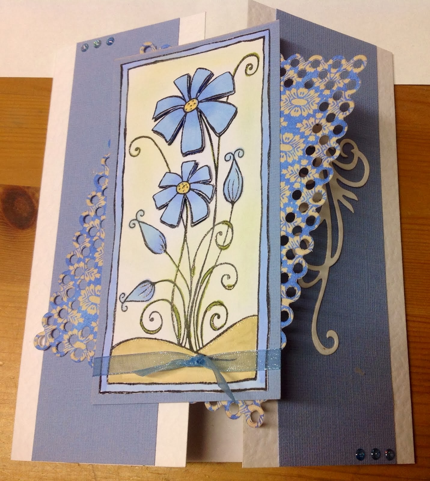 Woodware Stamp & Spellbinders Die