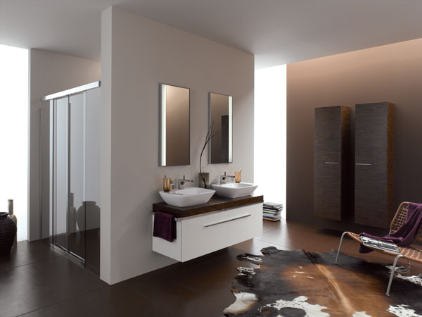 Baños Modernos de Color Marrón | Ideas para decorar, diseñar y mejorar
