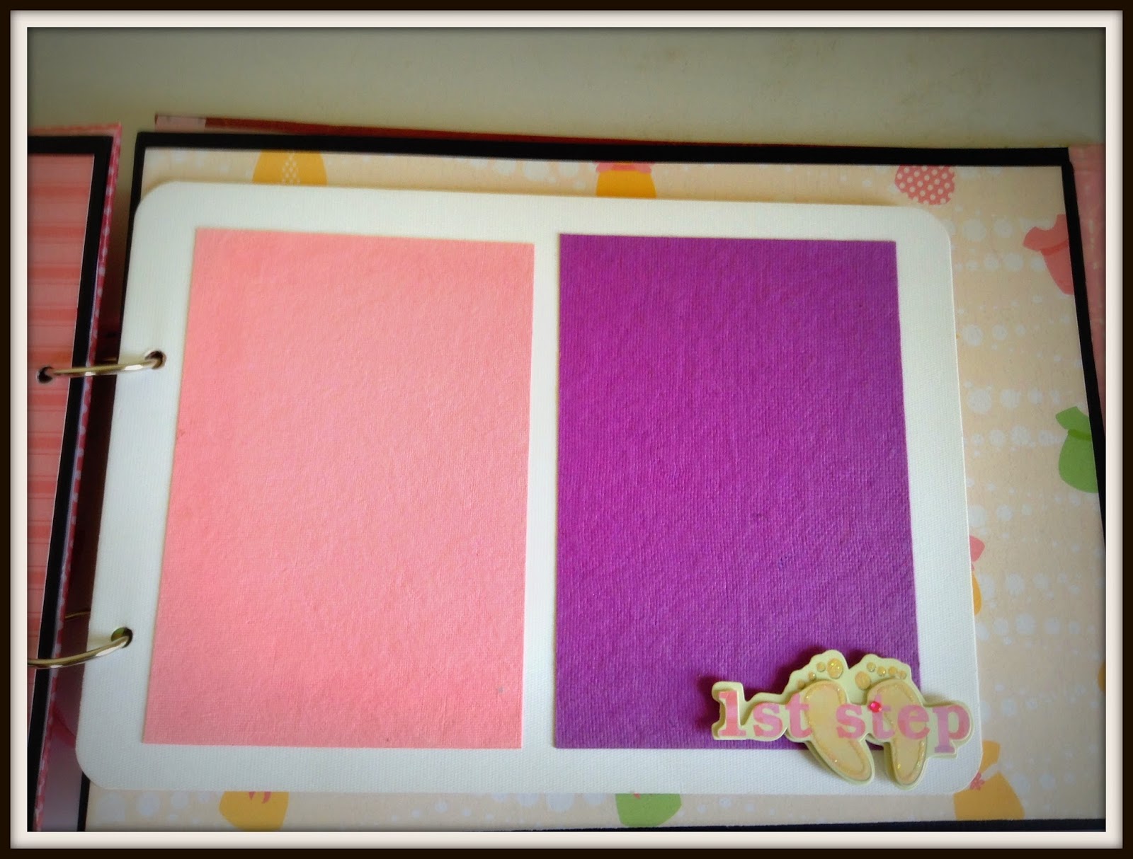 HappyMomentzz crafting by Sharada Dilip Baby Girl First year book