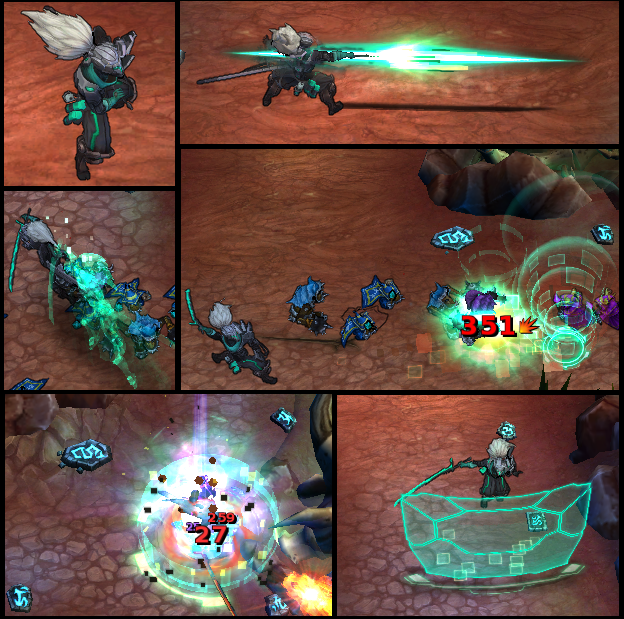 Mod Skin League of Legends 2015 [Mod Skin Combo] Combo Anime 5