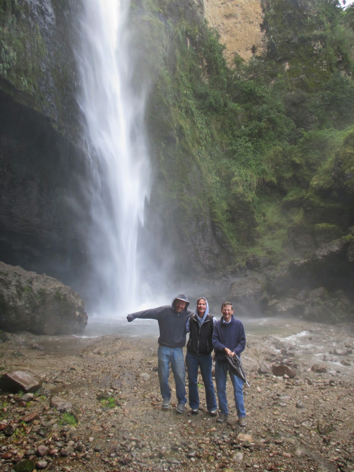 Discover Cuenca Ecuador Amazingly Stunning El Chorro Falls Located in