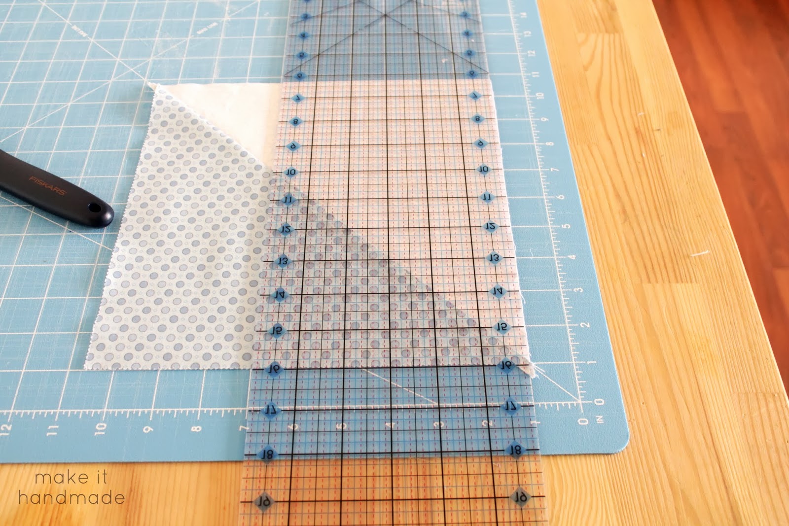 Make It Handmade Square A Quilt Block... Without A Special Ruler