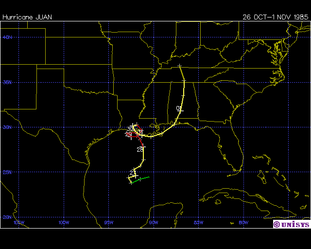 Hurricane Hal's Storm Surge Blog Unnamed 1943 Storm and Hurricane Juan