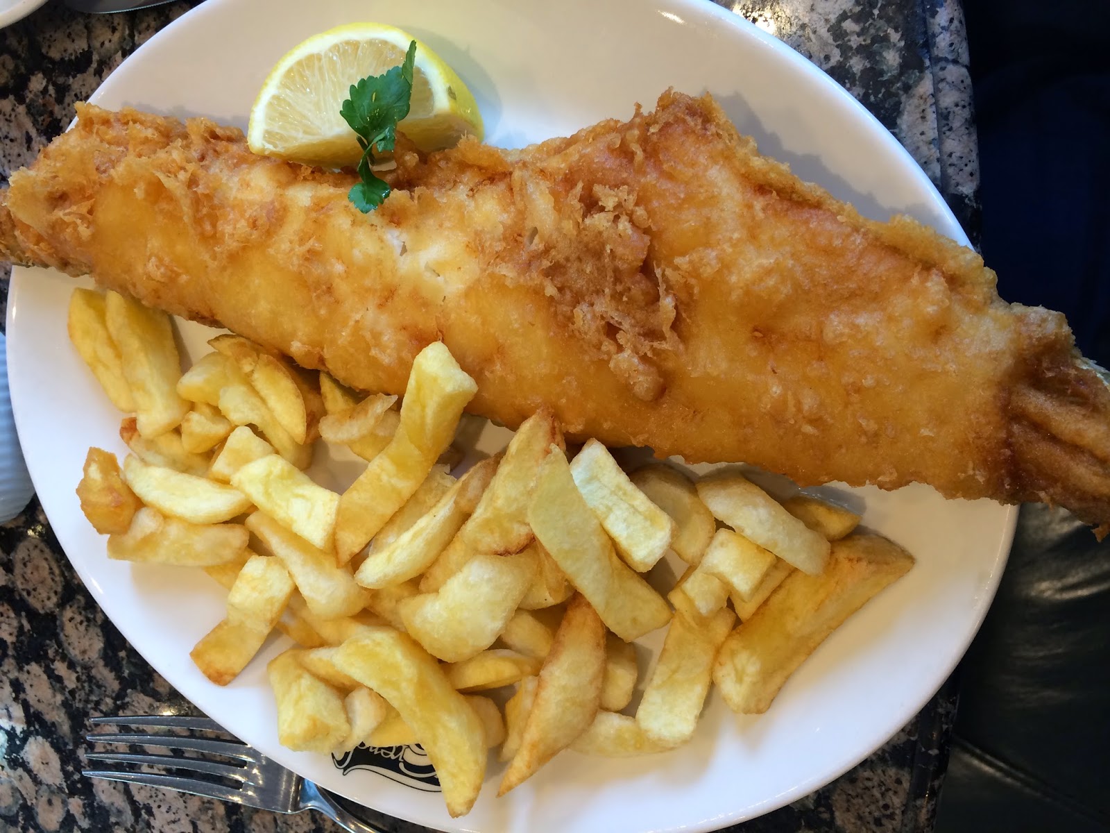 The Travelling Teacher England Those worldfamous Whitby fish and chips