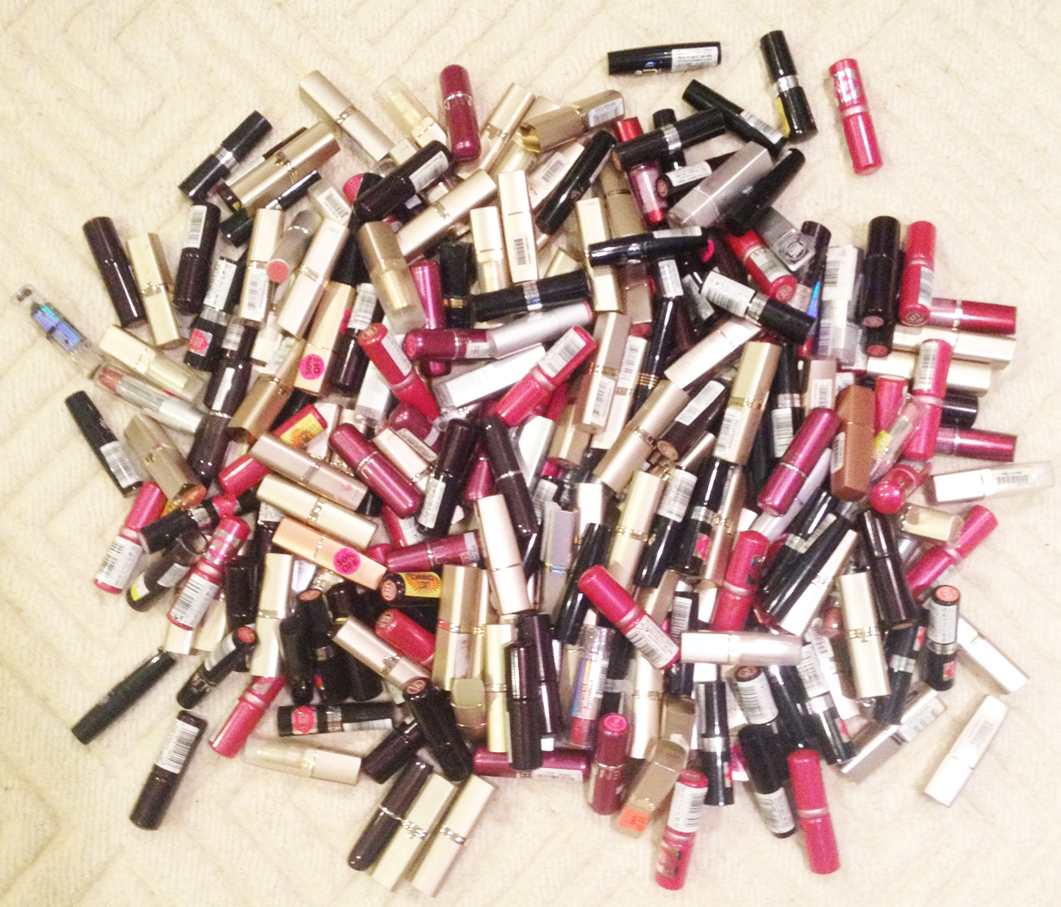 Valentine Kisses Just added a huge lot of 247 lipsticks to my blog