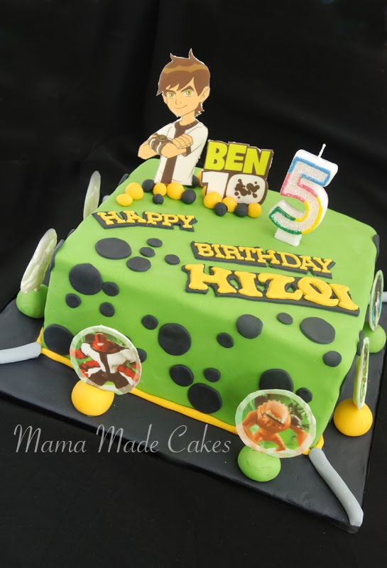Mama Made Cakes Ben 10 Birthday Cake Ben 10 birthday birthday parties ben 10 cake ben 10 party holidays and events cupcake toppers birthdays scrapbook kids. mama made cakes