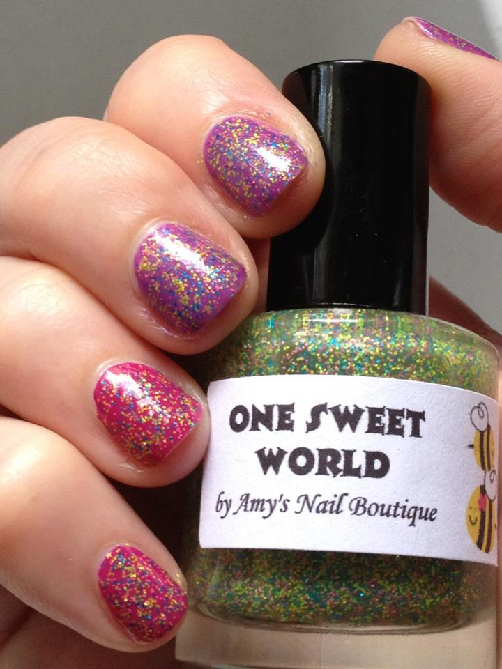 Try it on Tuesday: One Sweet World by Amy's Nail Boutique