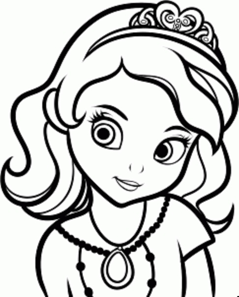 princess sofia face coloring page prince james coloring page title=
