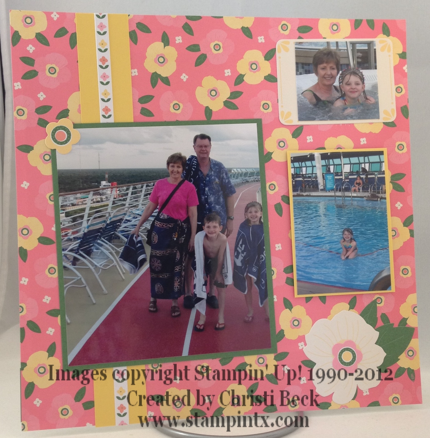 StampinTX Online Scrapbook Class Opportunity Part 2
