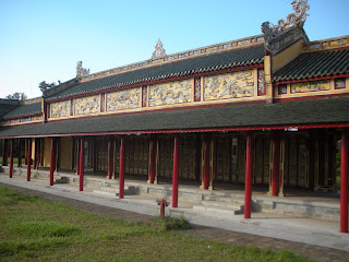 Le Temple Mieu. Cité impériale de Hue (Vietnam)