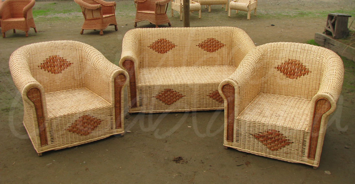 muebles de mimbre mimbres casablanca Juegos de Terraza / Living