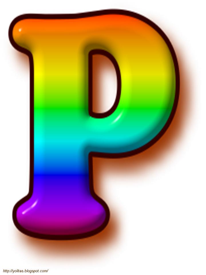 Alfabeto arco iris. | Oh my Alfabetos!