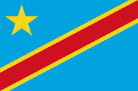 Bandera RD del Congo
