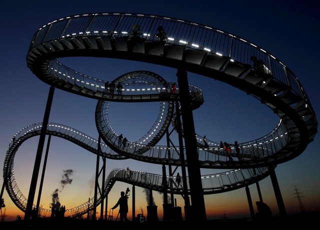 Art Tattoos Design Human Powered Roller Coaster
