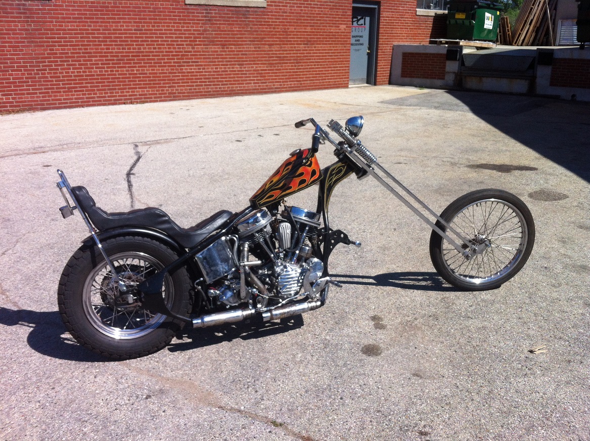 48 Panhead Chopper 4 Sale