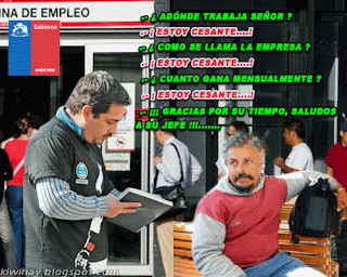 encuestador del INE baja la cesantia segun el INE
