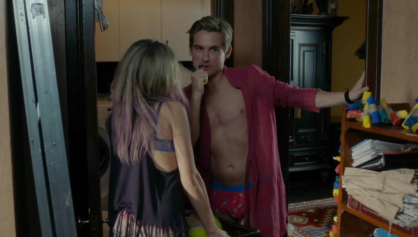 Kevin Zegers Shirtless.