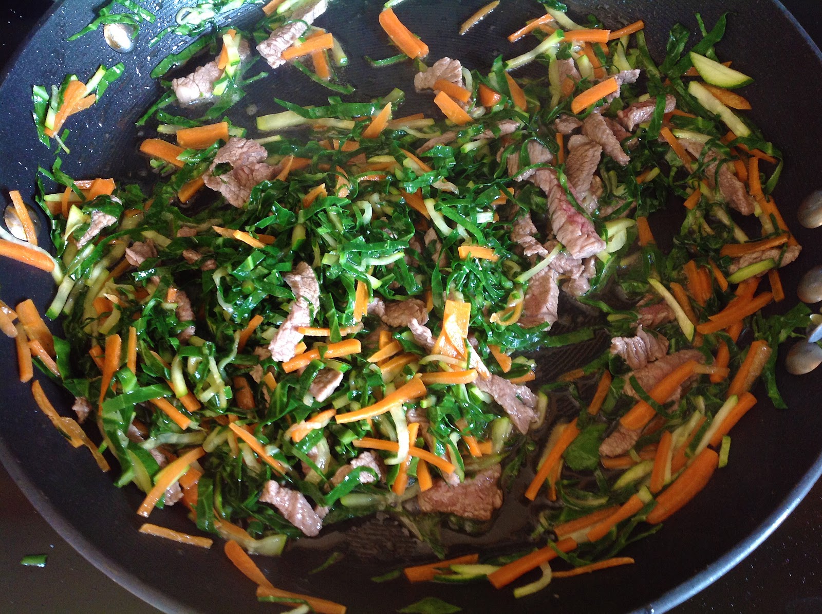 LJLowe's Art Blog Collard Green & Beef Egg Rolls