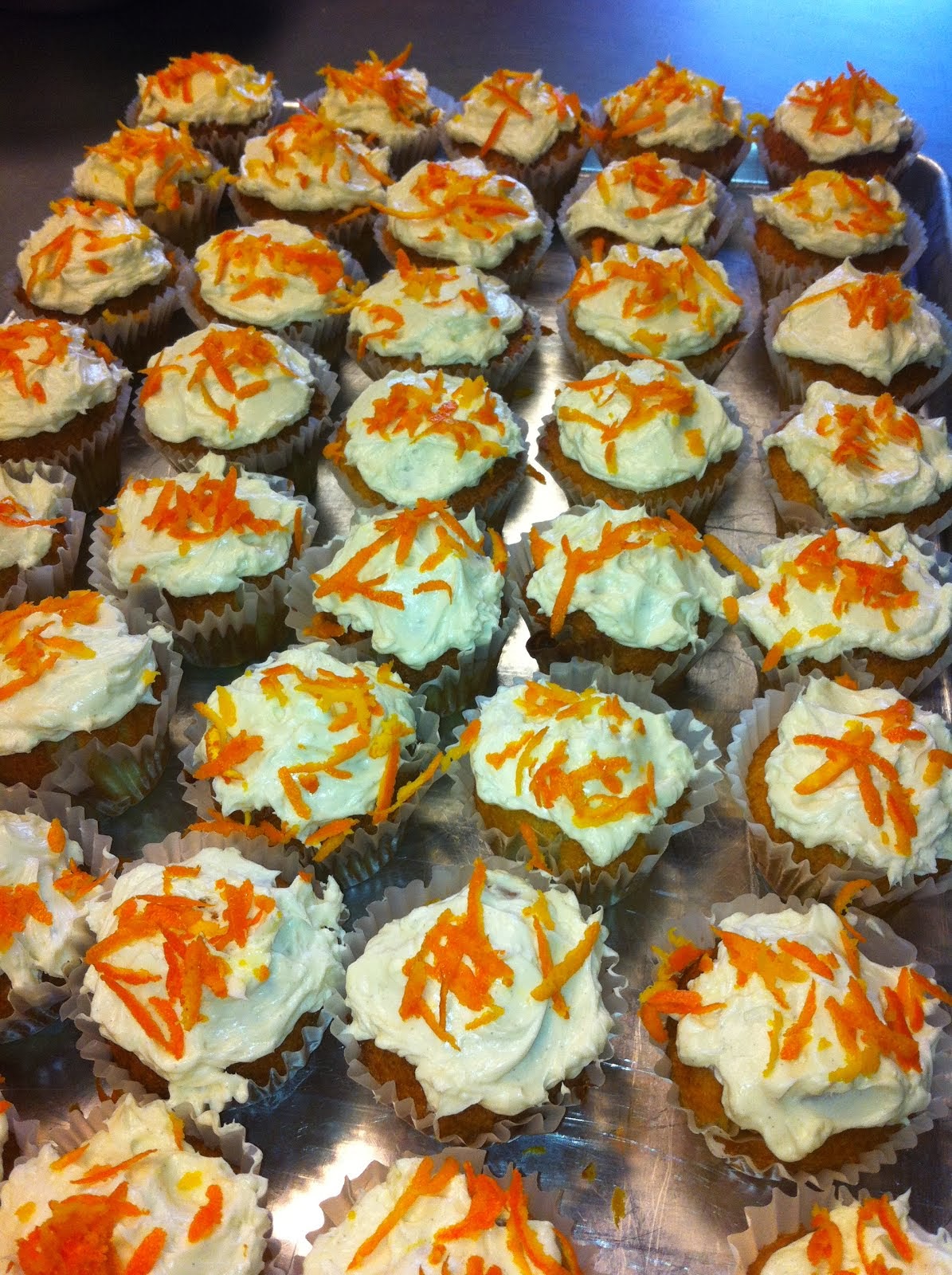 Orange Cardamom Cupcakes
