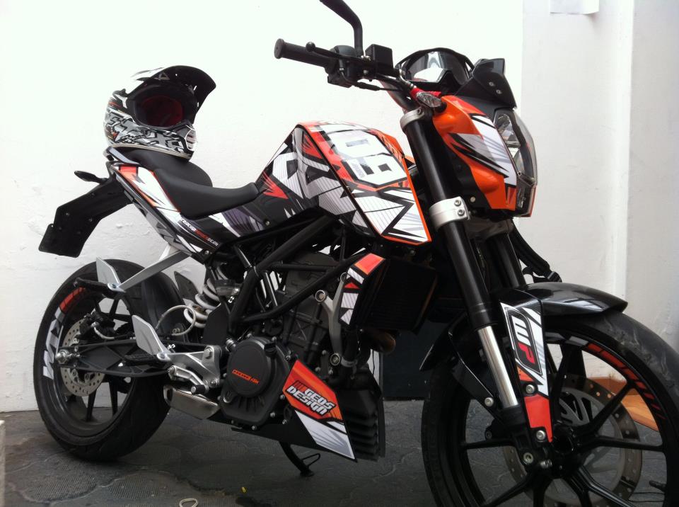 STICKER PACK Sticker pack para KTM DUKE 200