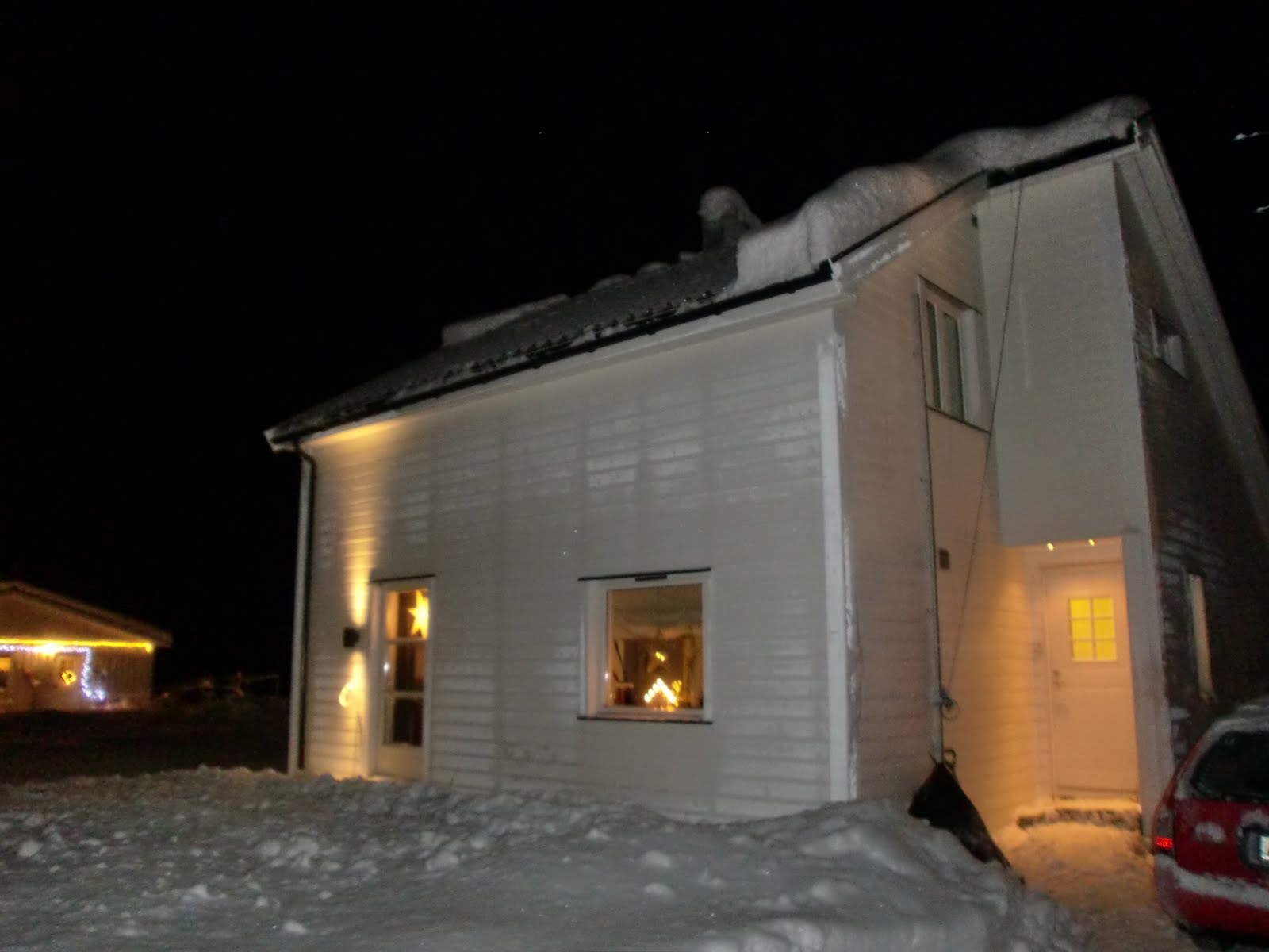 Mailinn`s hus..: huset vårt før og etter oppussing.