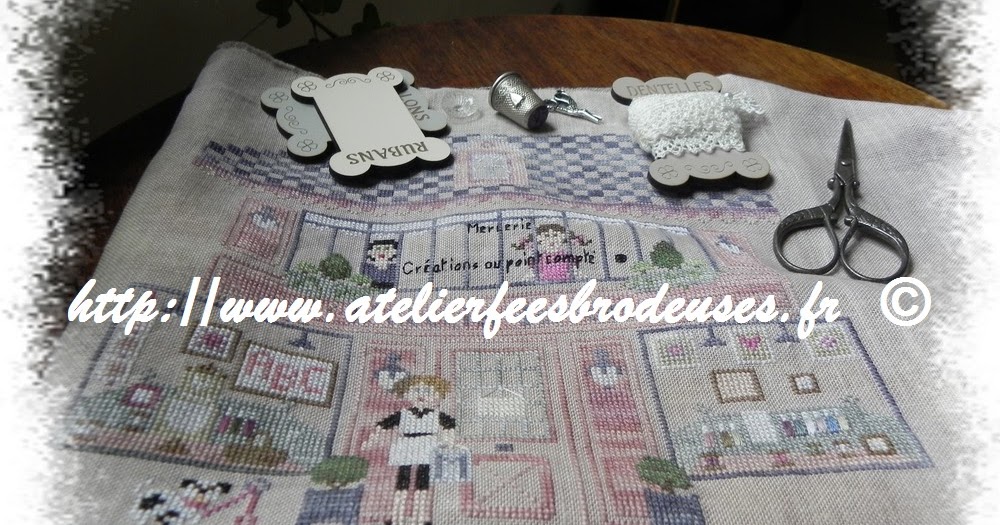 Atelier des fées brodeuses Marie ou l'atelier des fées