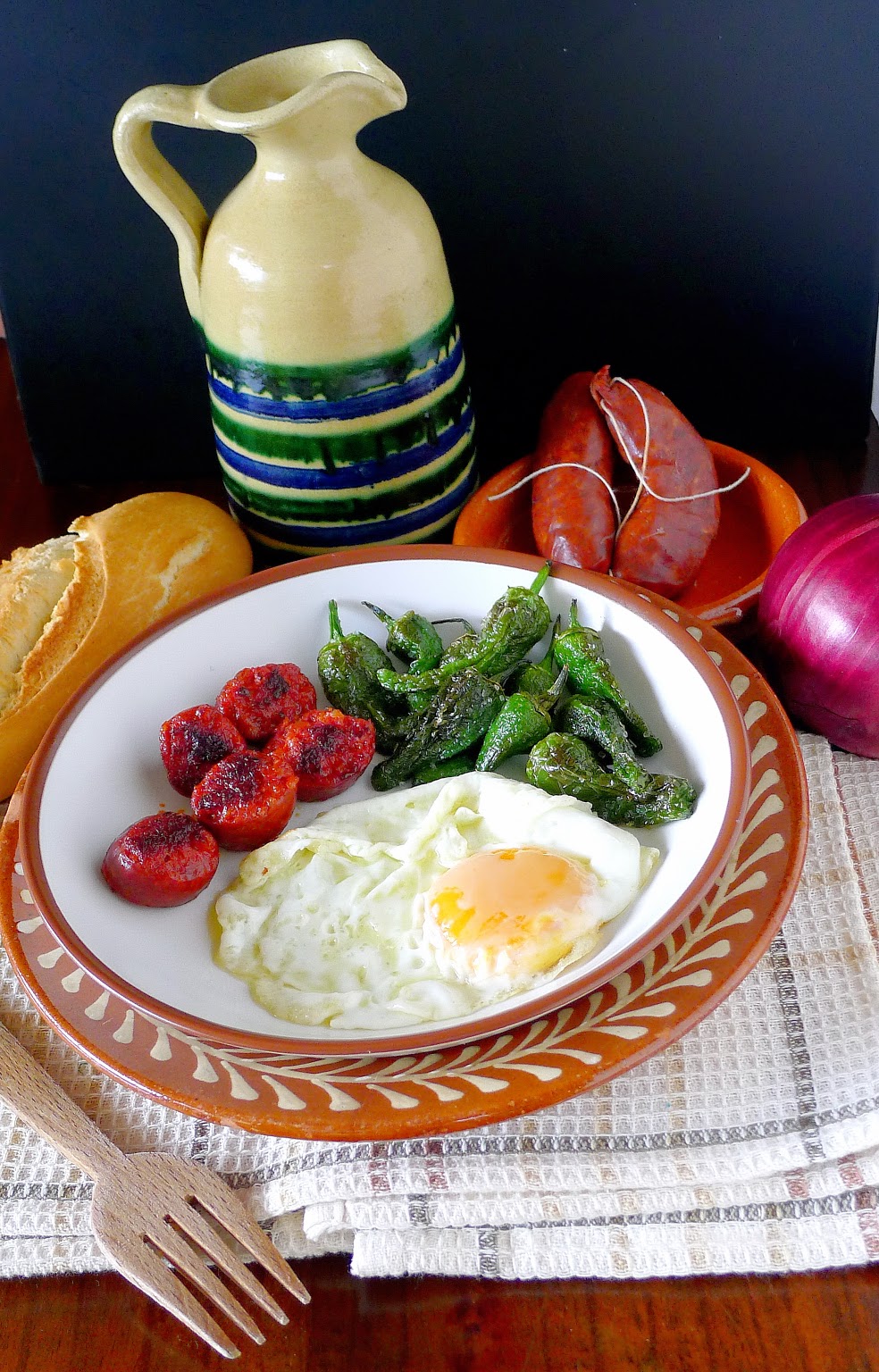 MY KITCHEN IN SPAIN HOW TO FRY AN EGG, THE SPANISH WAY