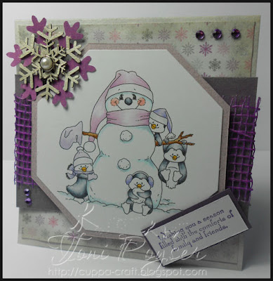 Now this is one of those Christmas cards ready for next year using a 