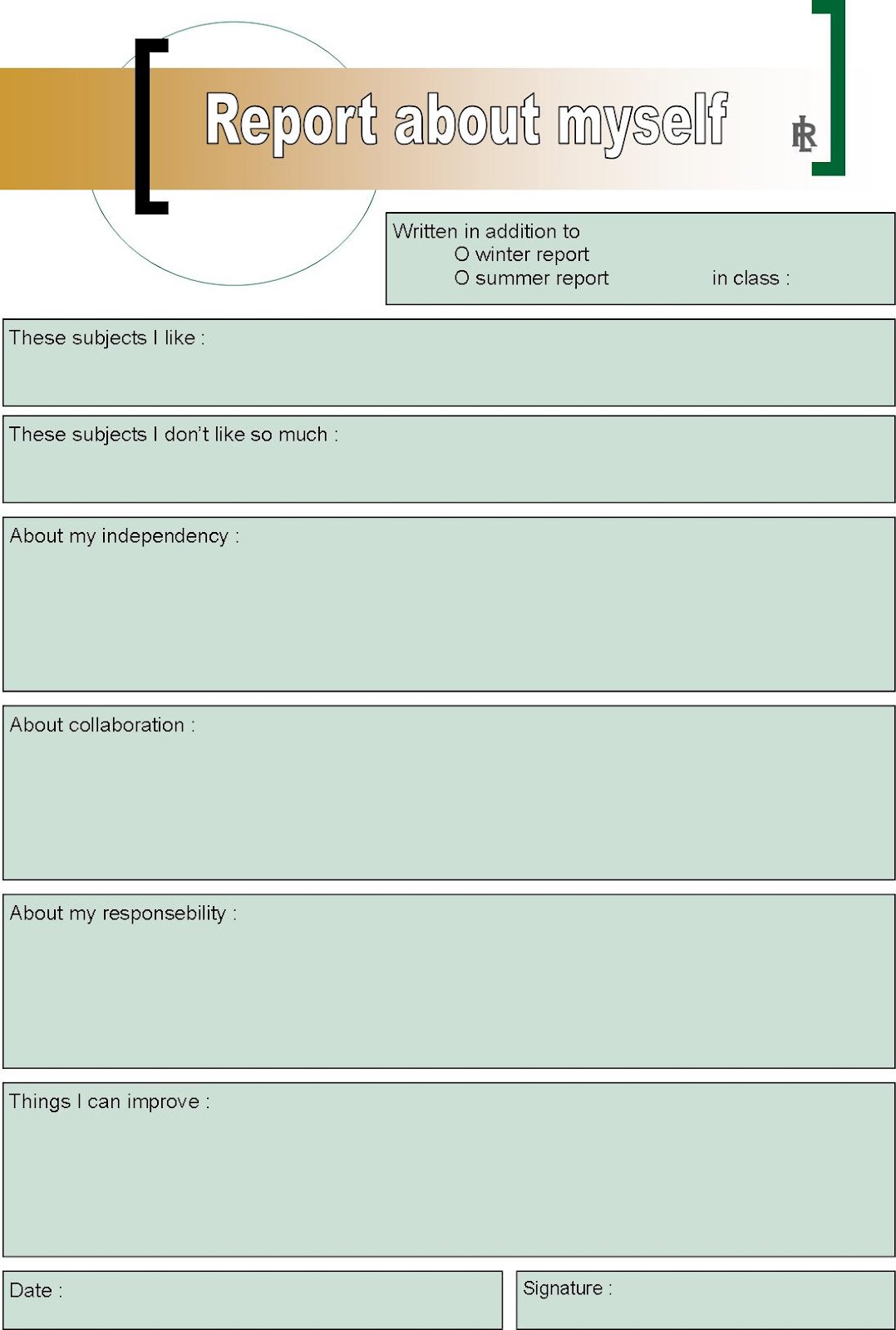Student portfolios examples image