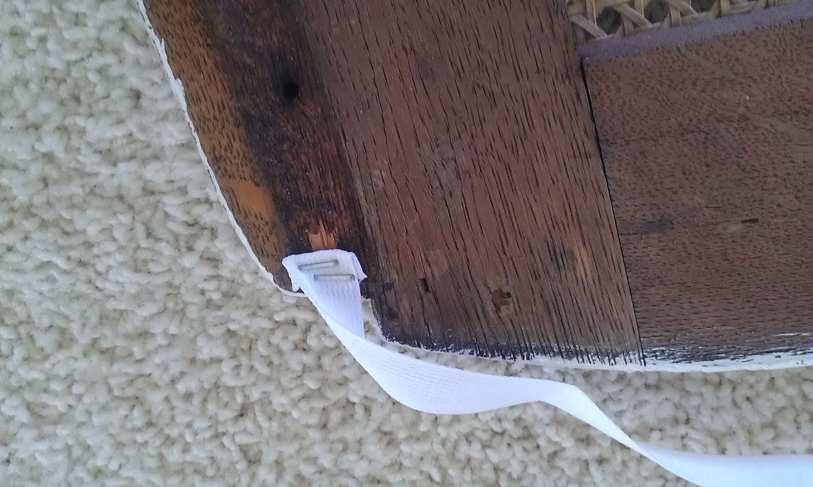 Thrifty Treasures Chair seat jewelry holder