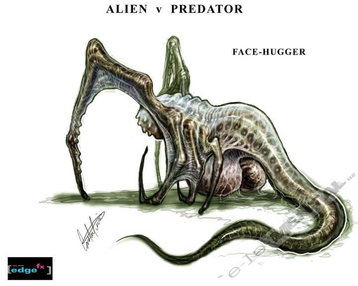 AVP: ALIENS VS. PREDATOR Concept Art by Constantine Sekeris « Film Sketchr