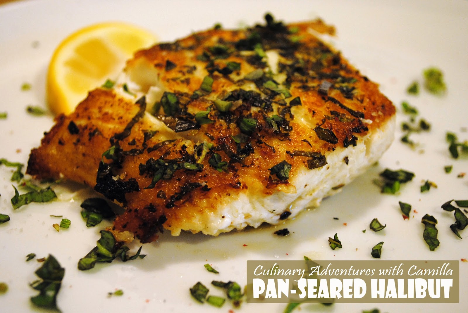 GlutenFree Fridays PanSeared Halibut glutenfreecheatsheet sponsor