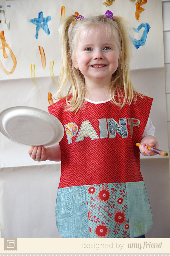 Paint Smock Tutorial During Quiet Time