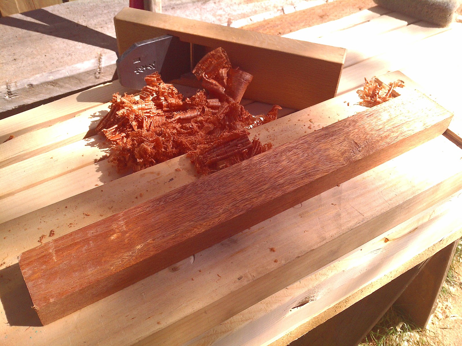 My Peculiar Nature The Wonders Of Using A High Angle Japanese Plane