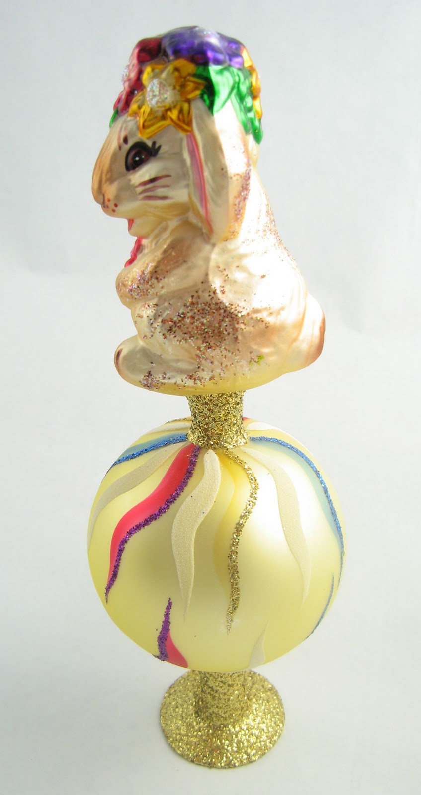 Sandy Snowflake My Christmas Bunny Tree Topper