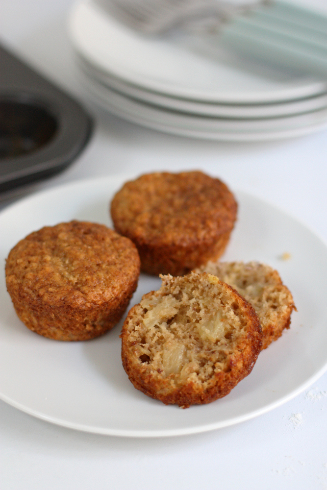 Everyday Reading Pineapple Coconut Banana Muffins