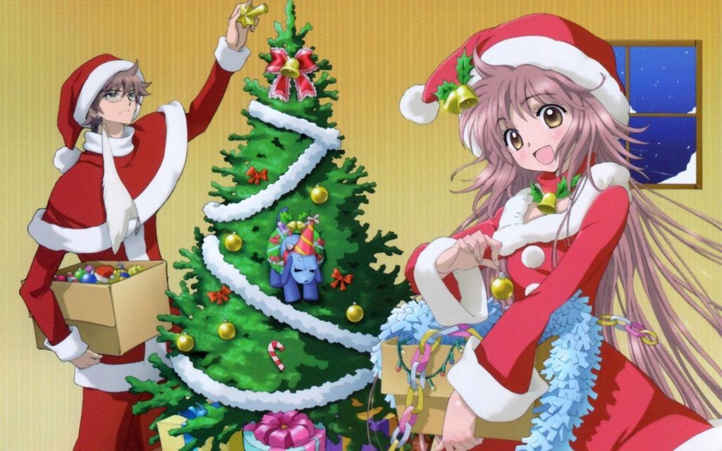 Resultado de imagem para anime natal amigas