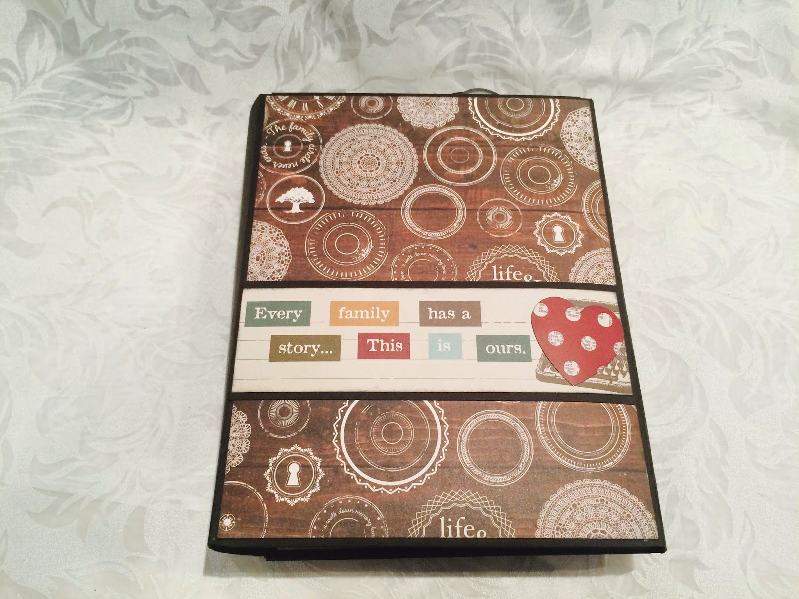 Crafting Passions Legacy Family Scrapbook