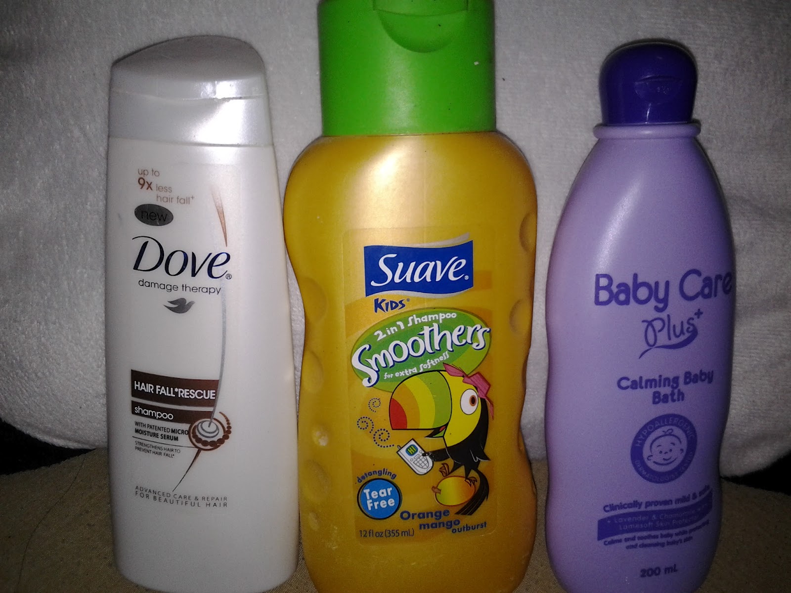 dove kids shampoo