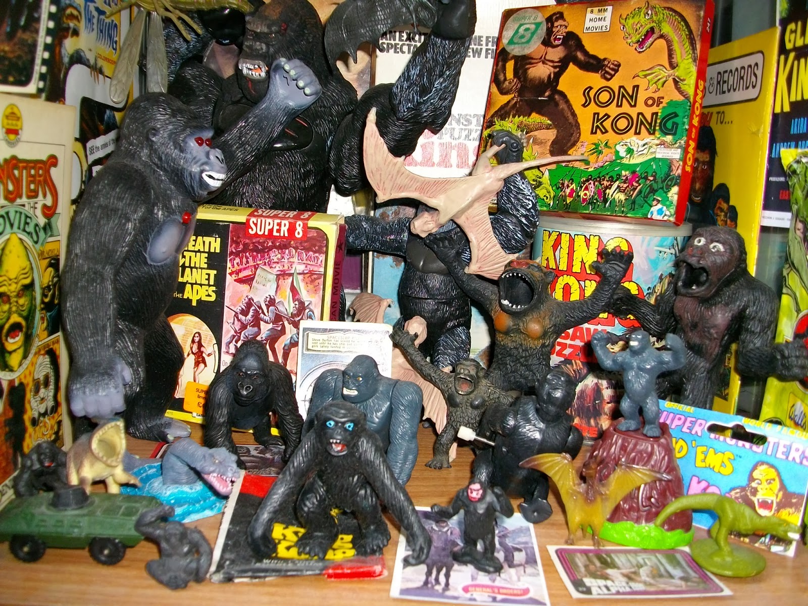 MOONBASE CENTRAL I'M KONG VINCED Vince's King Kong Toy Collection