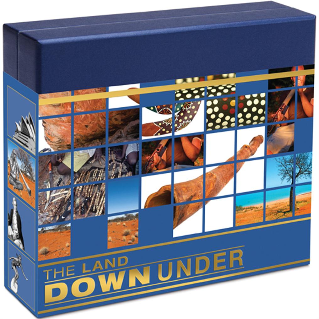 Gold Australia THE LAND DOWN UNDER DIDGERIDOO 2013 1/4 Ounce Proof