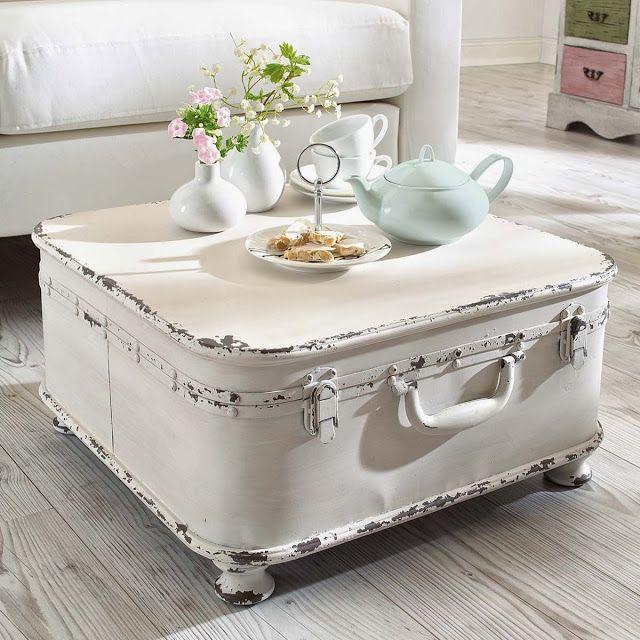 valigia shabby chic