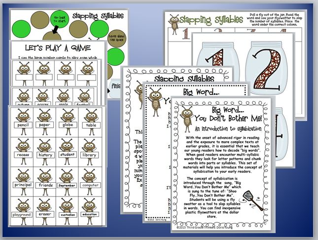 3rd Grade Multisyllabic Word List Printable - 1000 images about slp